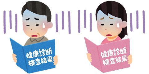 健康診断や人間ドックイラスト